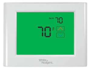 WHITE RODGERS UNIVERSAL PROGRAMMABLE TOUCHSCREEN THERMOSTAT UP400 