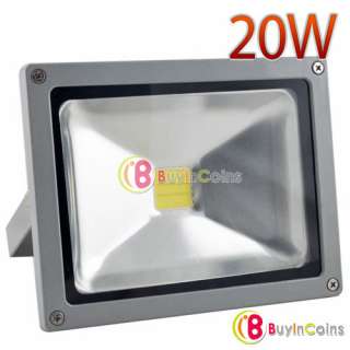   20W 1600LM 65~240V White Flood Wash Light Projection Outdoor Lamp #4