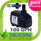 Ecoplus 100 GPH Submersible Water Pump eco100 eco plus
