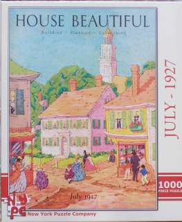 VICTORIAN VILLAGE New 1000 pc Jigsaw Puzzle July 1927  