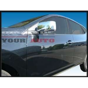  2008 2012 Nissan Rogue Chrome Mirror Covers Factory Style 