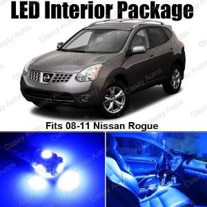 Nissan Rogue Blue Interior LED Package (6 Pieces)