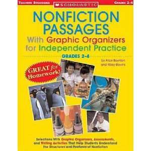  Nonfiction Passages With Graphic Organizers for 