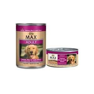 Nutro Max Adult Chicken, Rice & Lamb Dinner Canned Dog Food 12/12.5 oz 
