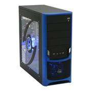 NEW Raidmax ATX 238WUP Tornado 450W ATX Mid Tower Gaming Case (Blue 