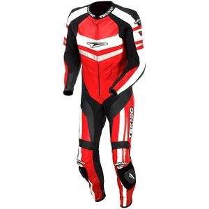  Teknic Chicane One Piece Suit   52/Red/Black/Silver 