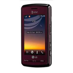 LG VU CU920   Wine red Unlocked Cellular Phone  