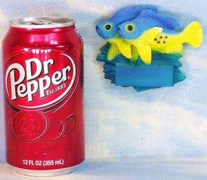 Fish 3 D Refrigerator Magnet Name Tag Tropical #1 NEW  