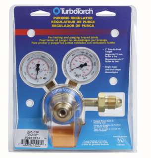 TurboTorch 245 03P Purging Nitrogen Regulator is ideal for purging and 