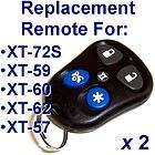 XT 33 AUTOPAGE REPLACEMENT REMOTE FOR XT57/59/60/62/7​2S