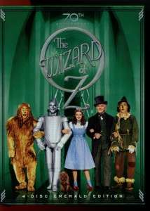 DVD WIZARD OF OZ 4 disc 70th Anniversary Emerald Edition  