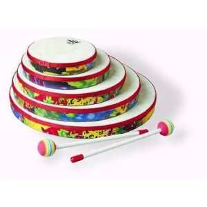  Remo Set of 5 Kids Hand Drums with Mallets Musical Instruments