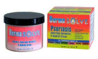 DermaSolve Psoriasis, Dandruff Shampoo + Psoriasis Cream  