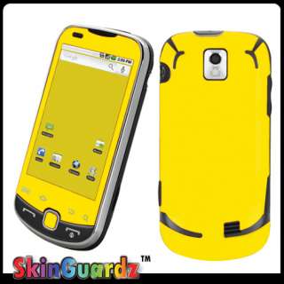 YELLOW SKIN FOR SAMSUNG INTERCEPT M910 COVER THE CASE  