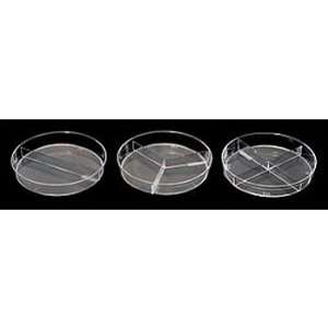 Petri Dish, Polystyrene, Sterile, X Plate, Four 11 mL Compartments 