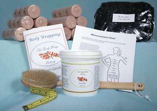 DELUXE Sea Clay Kit   Lose Inches   Complete at Home Body Wrap Kit 