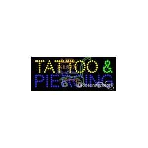  Tattoo and Piercing LED Sign