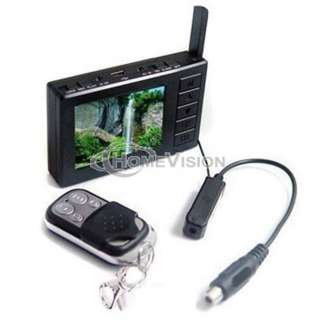 NTSC CCTV WIRELESS MINI SECURITY CAMERA + DVR + ADAPTER + USB CABLE 