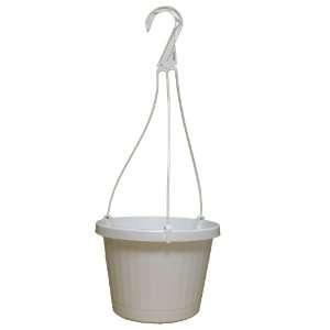 NEW ~ 10 Inch Hanging Basket Plastic Nursery Pots ~ White ~ Pots 