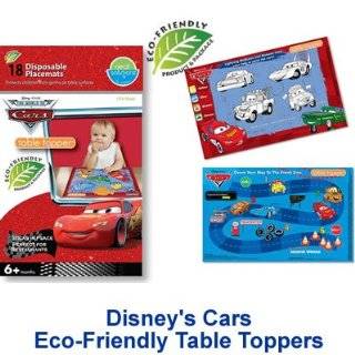 Disney Cars Eco Table Topper   45 count