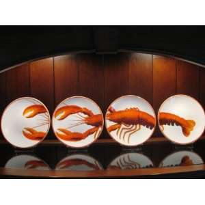    Williams Sonoma Lobster Dessert Plates   Set of 4 