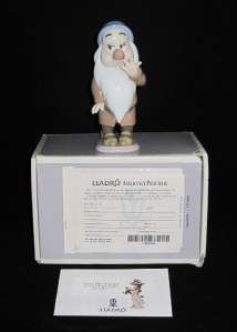 Lladro Disney SLEEPY Snow White & 7 Dwarfs 7539 COA NEW  