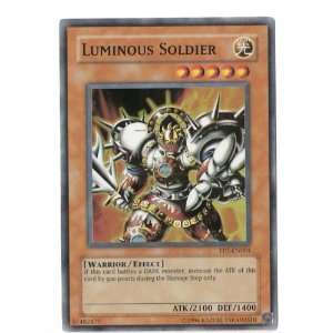    Yu Gi Oh Luminous Soldier Secret Rare Card TP7 Toys & Games