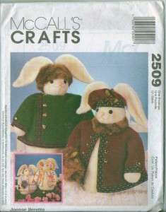   Christmas Deco Reindeer Bunny Holiday Sewing Pattern XMAS McCalls