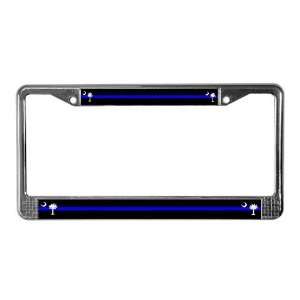 South Carolina Police Police License Plate Frame by   