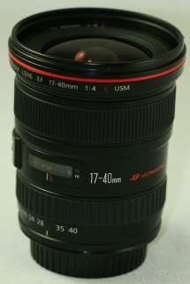 Canon EF 17 40mm f/4L USM Lens KIT 7D T3I 60D 50D 40D 0013803028058 