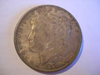 1890 P Morgan Silver Dollar Nice Coin  