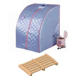  Precision Therapy Portable Steam Sauna with Wooden Foot 