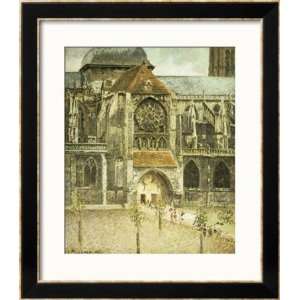  Portal of the Saint Jacques Church in Dieppe Framed Art 