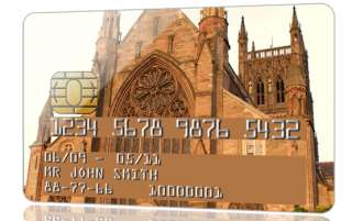 Custom Bank Card Sticker (credit/debit card cover)  