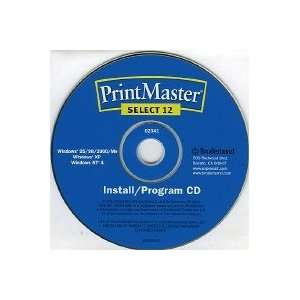  Broderbund PRINTMASTER12SL Printmaster Select 12   [sleeve 