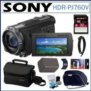 Sony HDR PJ760V 96GB Flash Memory HD Handycam Camcorder with Projector 