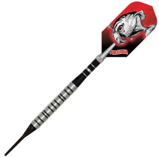 PIRANHA 80% TUNGSTEN 12 GRAM SOFT TIP DARTS 68545  