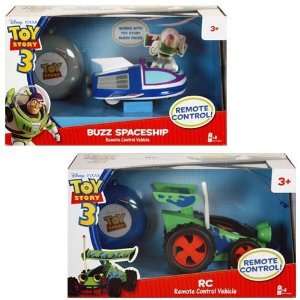  Toy Story Remote Control Radio Control Vehicle Case Pack 2 