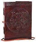 Book of Shadows Celtic Knot Grimore Leather Blank Spell