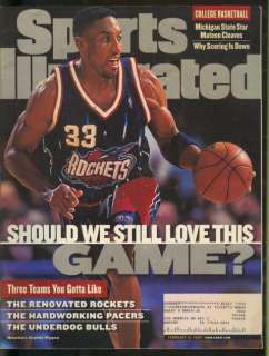 1999 Sports Illustrated Scottie Pippen Rockets 514j  