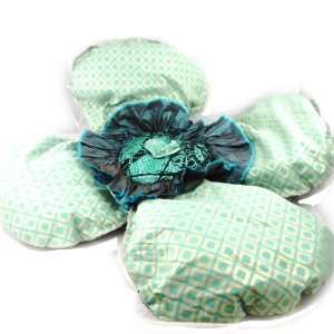    Cushion french touch Desigual flower green.