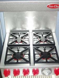   Pro Chef Stainless Steel Kitchen Refrigerator Stove *WILL SHIP  