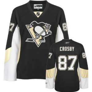  Sidney Crosby Black Reebok Premier Pittsburgh Penguins 