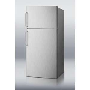 Top Freezer Refrigerator with 2 Adjustable Glass Shelves, Gallon Door 