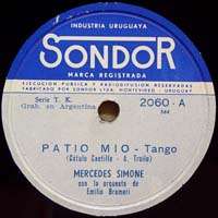 MERCEDES SIMONE Sondor 2060 Sonsa TANGO 78 RPM  