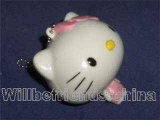 Hello Kitty Tape Measure Bag Decoration Charm Keychain  