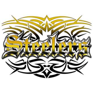Steelers Tattoo Style T shirt Pittsburgh S M L XL 2X 3X  