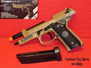 co2 TAURUS PT92 FULL METAL BlowBack TAN Beretta M9 m9a1  