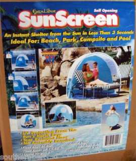 Excalibur Subscreen Pop Up Tent Sets Up In Seconds NEW  