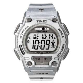 Timex T5K555 Ironman Unisex Silver Shock Watch (NEW)  